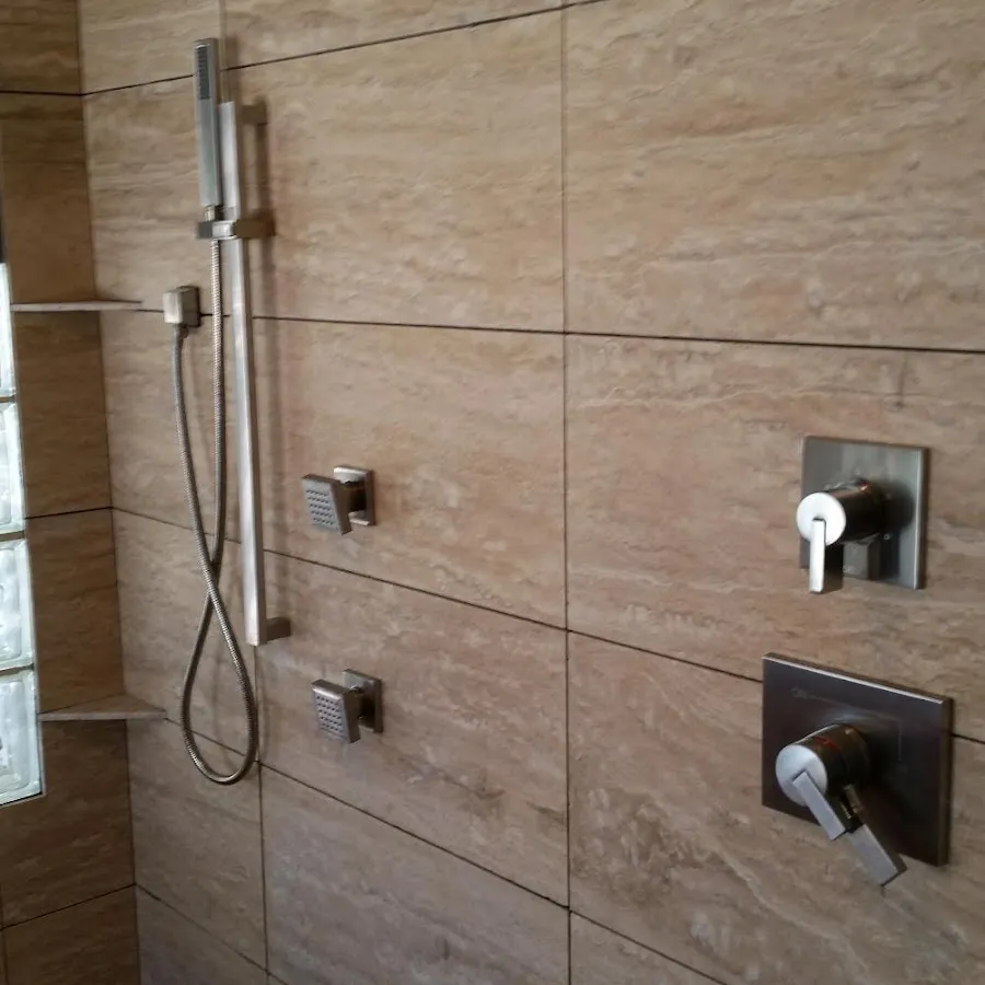 Shower fixture installation for Frozen Pipe Repair in Butner